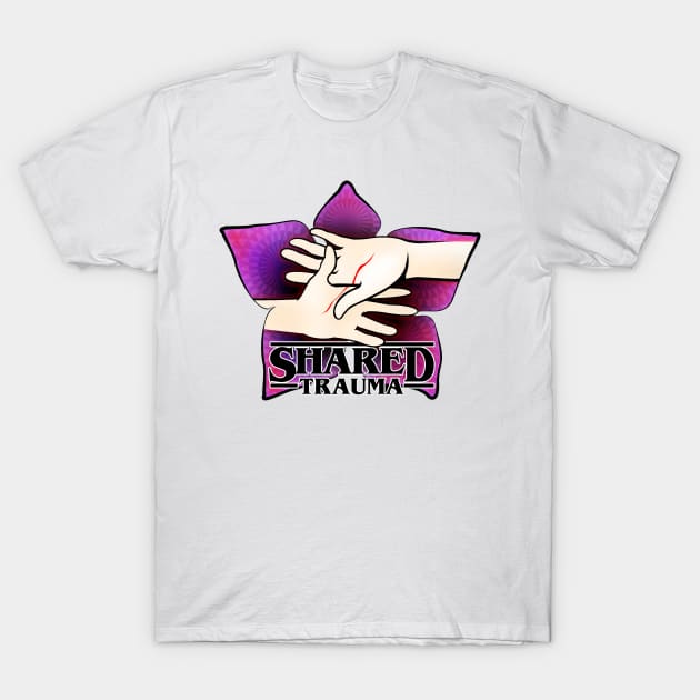 STRANGER THINGS: SHARED TRAUMA IV T-Shirt by DodgingKarma